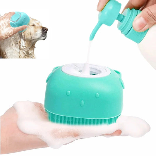 Soft Pet Silicone Bath Brush